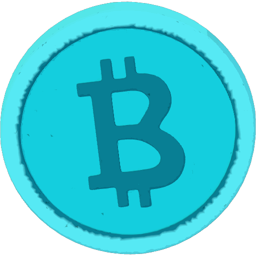 Low-poly Ursus coin on an amber geometric background